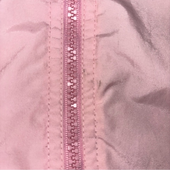 Disneyland Resort Women Jacket XL Pink Lined Parka Hooded Princess Embroidery - Picture 6 of 16